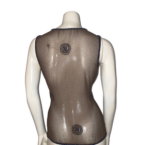 Brown Toniya Style Tank Top