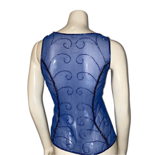 Load image into Gallery viewer, Blue Toniya Style Tank Top
