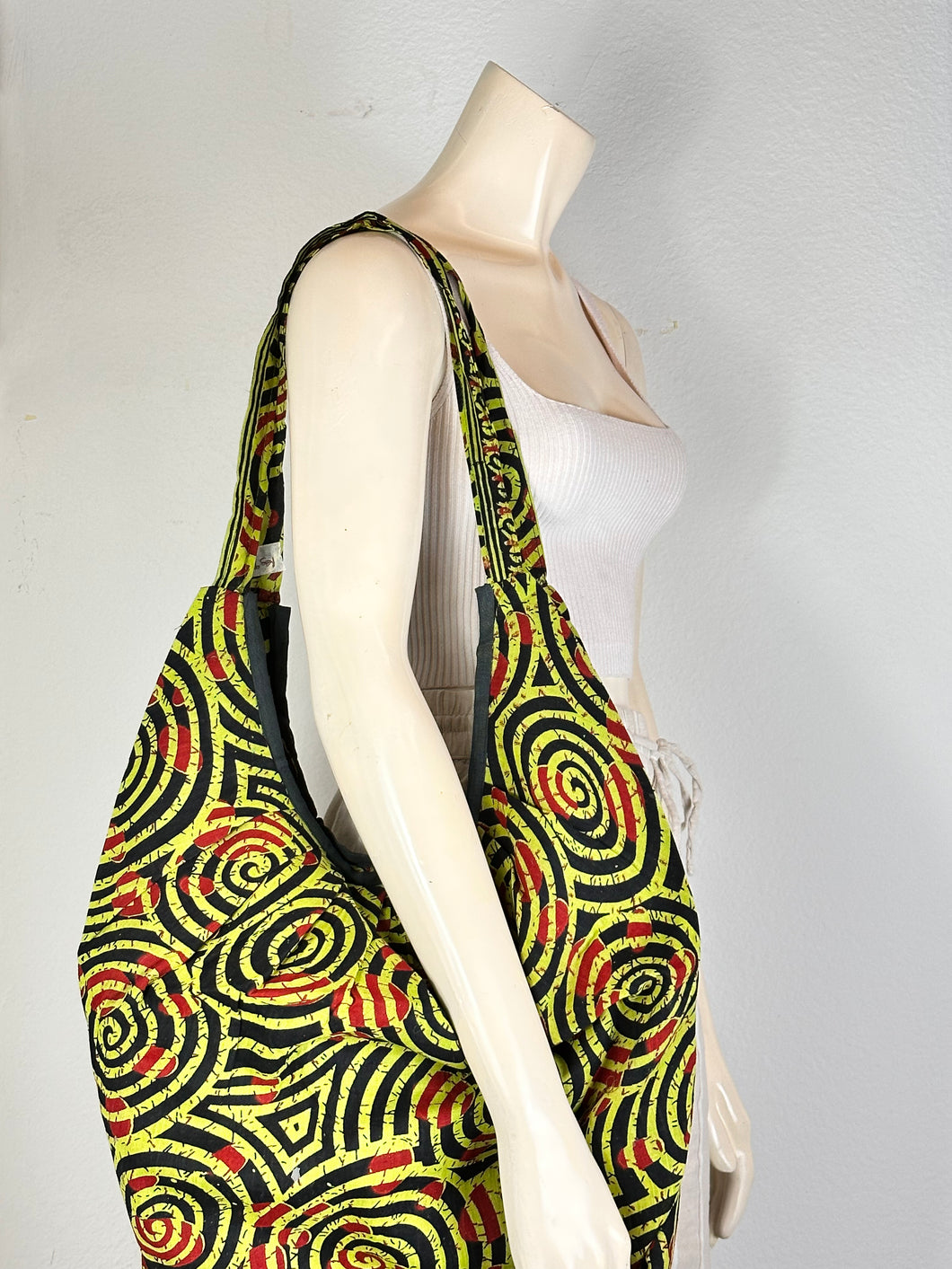 Green Twirl Hobo Bag