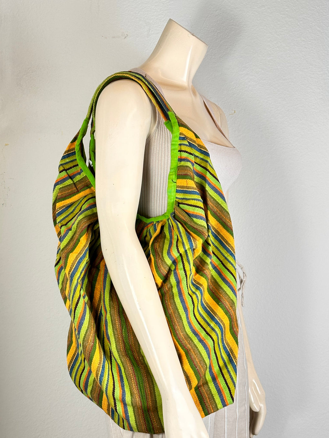 Green Towel Hobo Bag