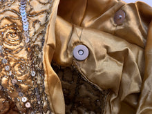 Load image into Gallery viewer, Brown Full Sequin &amp; Embroidery Purse
