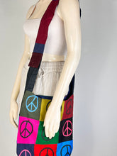 Load image into Gallery viewer, Peace Sign Crossbody Bag
