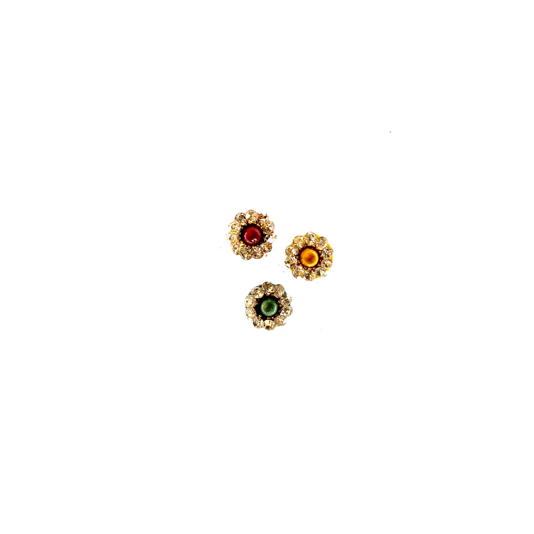 Set of 3 Flower Bindis