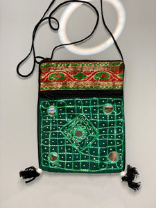 Green 5pt Sari Bag