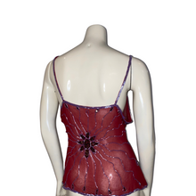 Load image into Gallery viewer, Lavender Embroidery Sheila Tank Top
