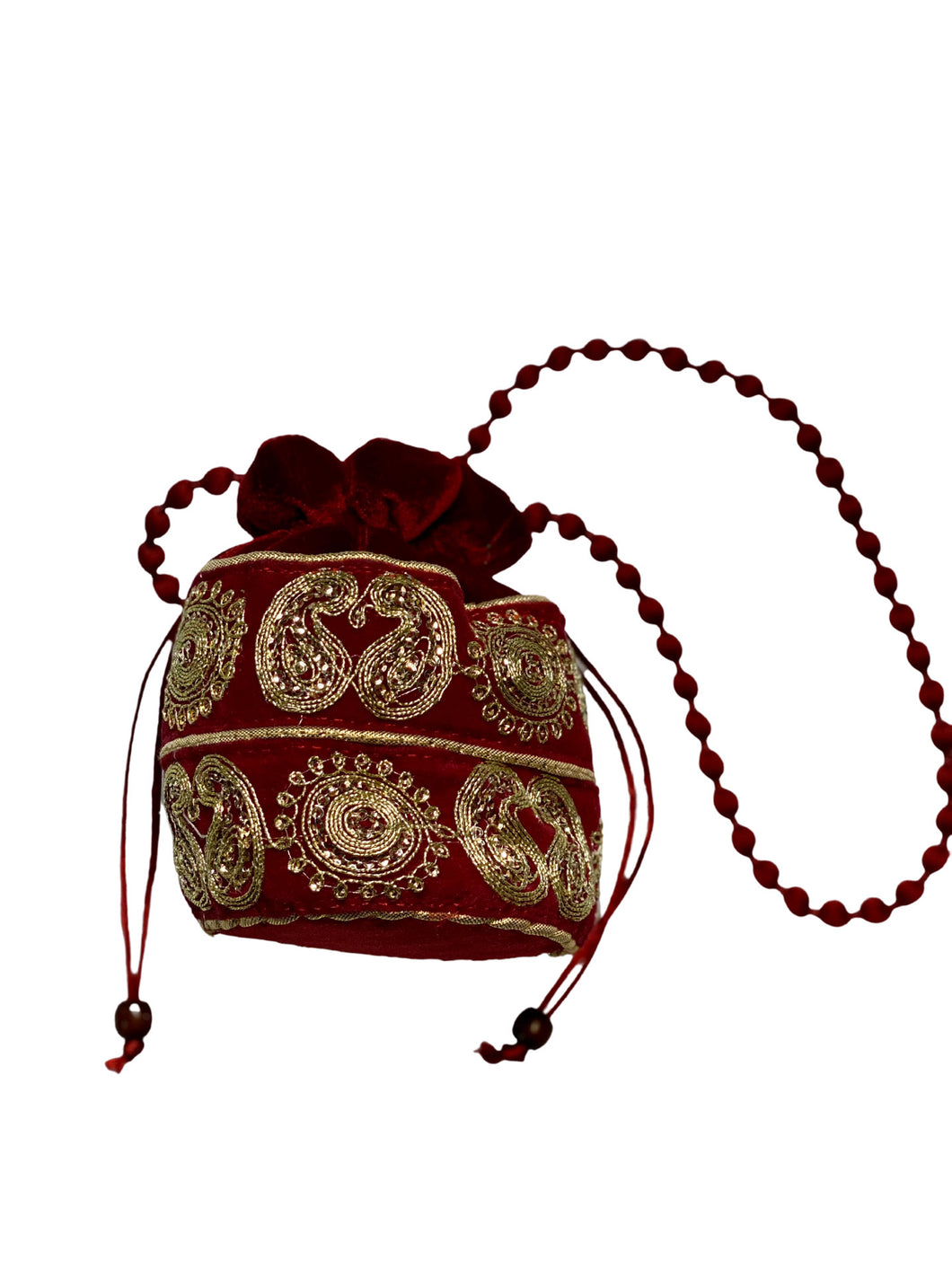 Red Velvet Bag